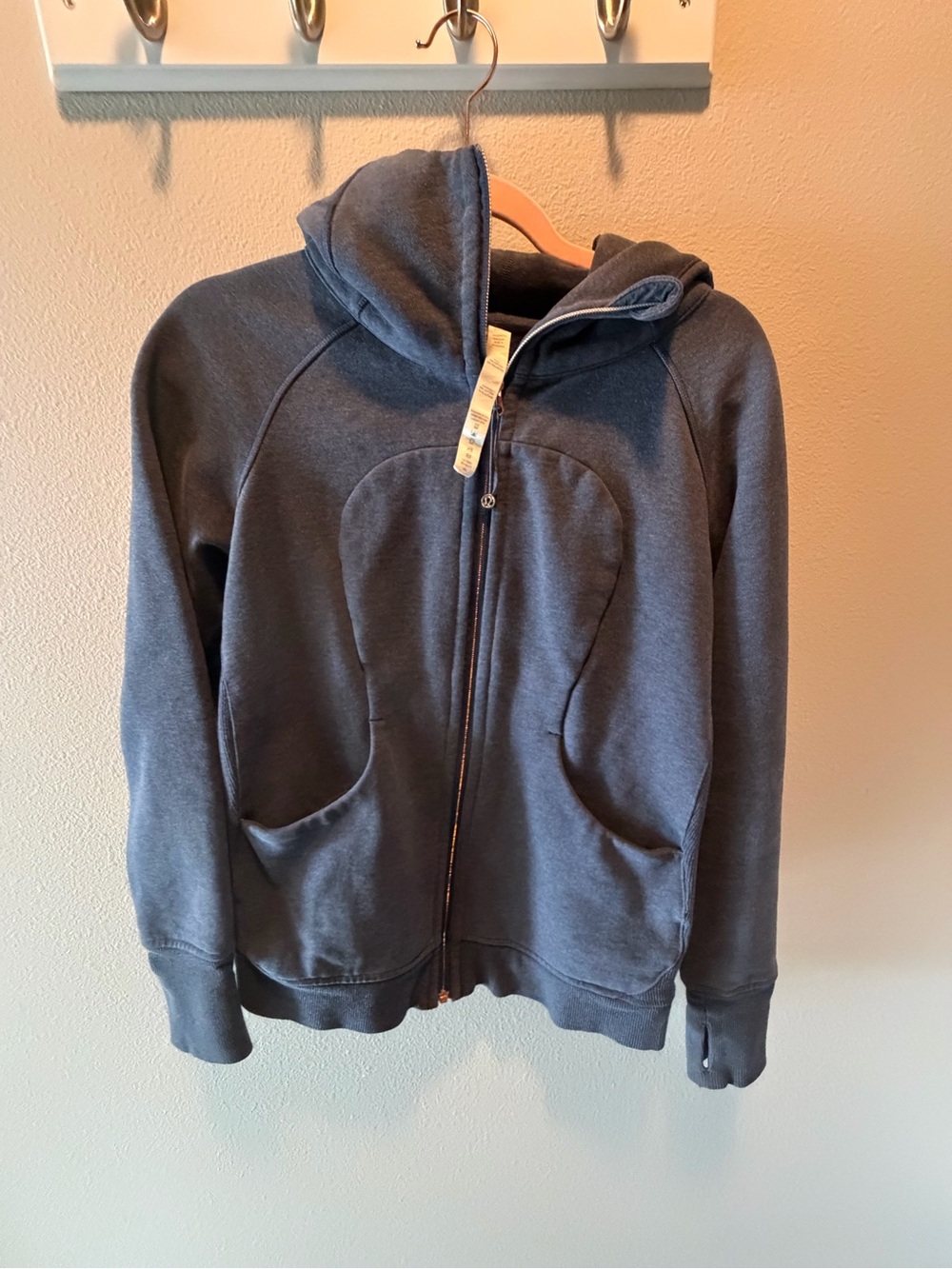 lululemon athletica OG Scuba Navy Zip Hoodie